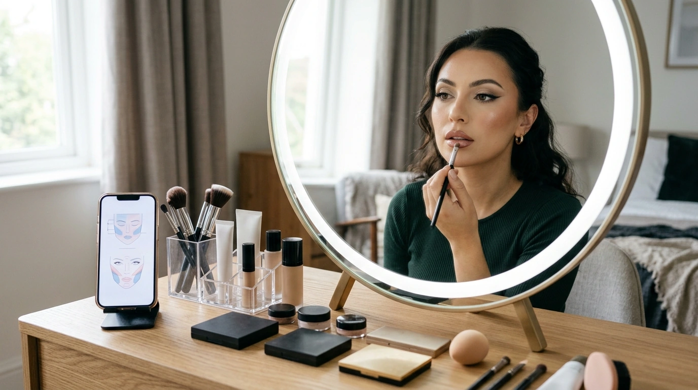 Modern Full Glam Makeup: Camera-Ready, Wearable Steps