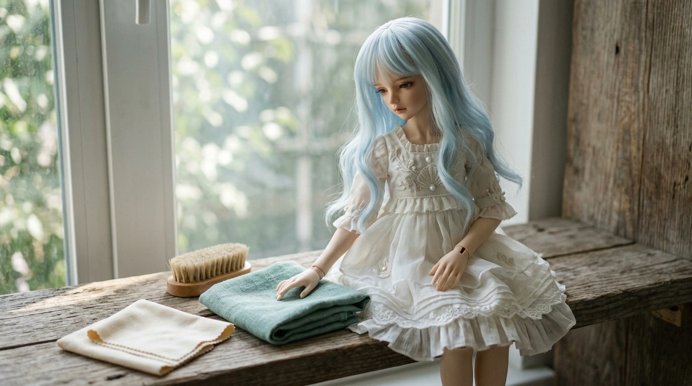 Ocean-Fantasy Romantic 1/4 BJD Doll: Posing & Care