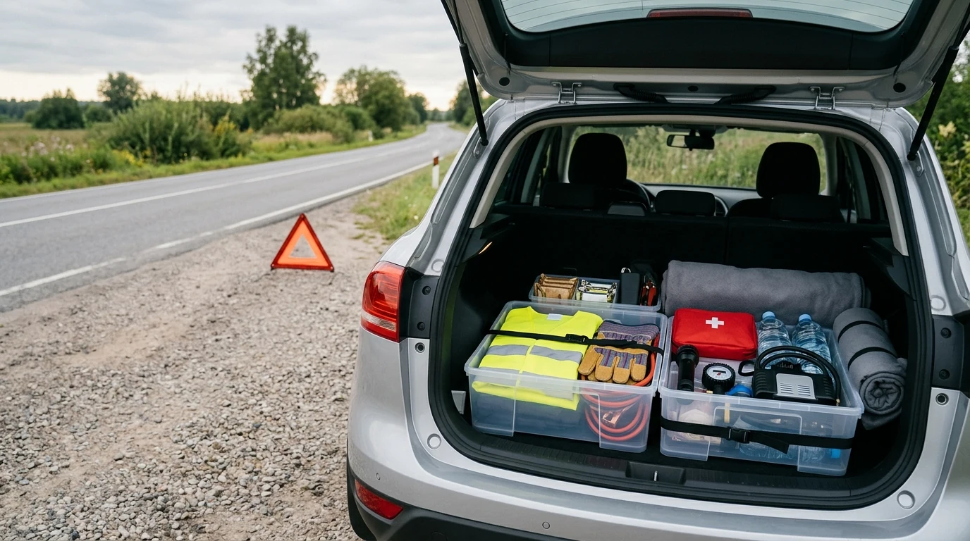 Roadside-Ready Car Emergency Kit Checklist for Any Trip