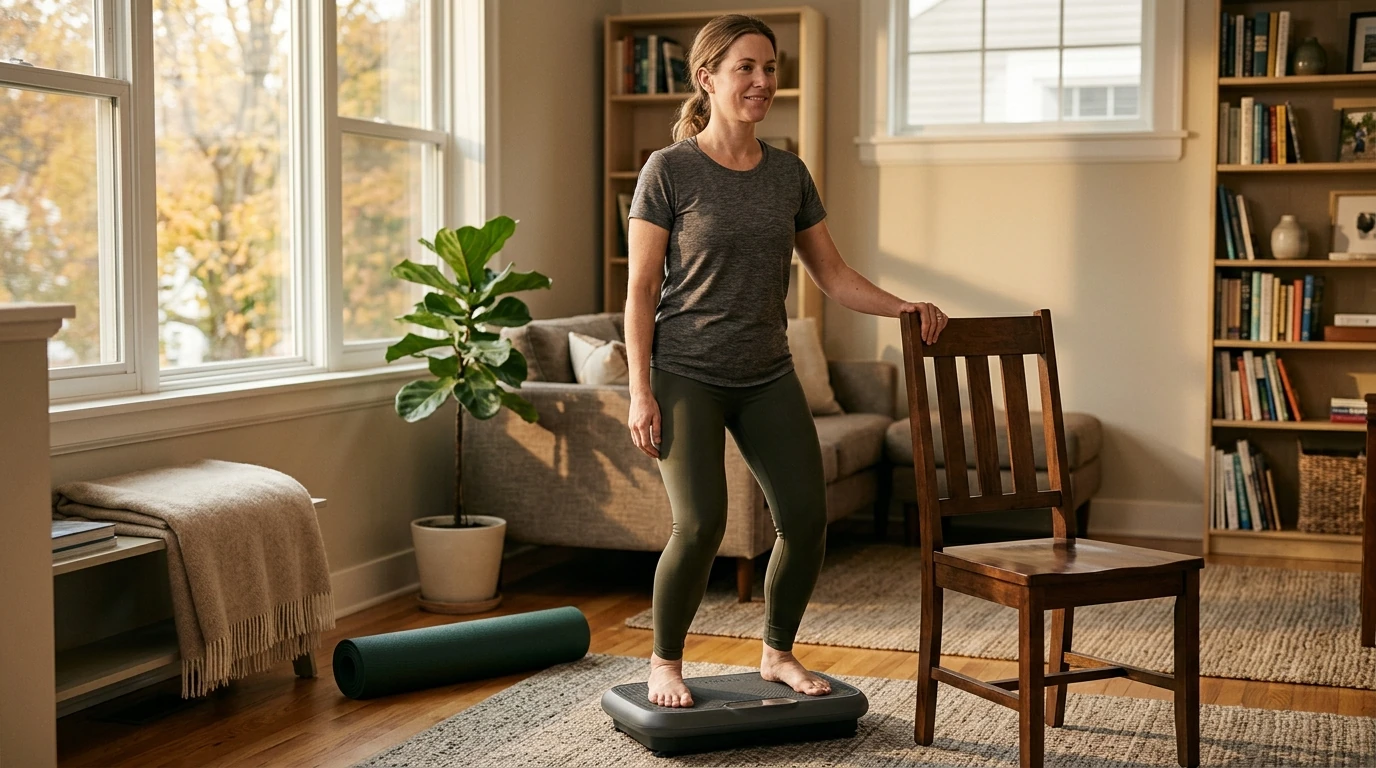 Vibration Plate for Pain Relief, Sleep & Fat-Burning