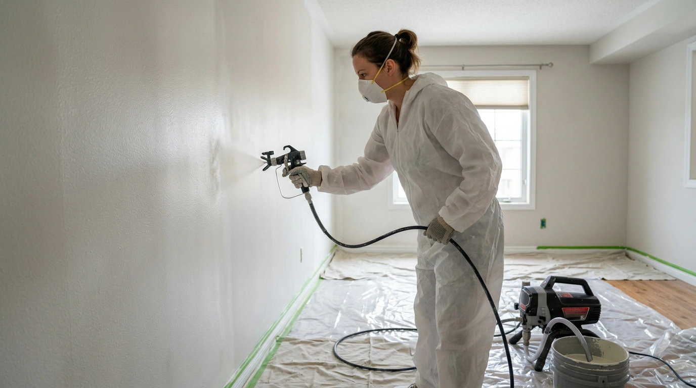 750W vs 950W Airless Paint Sprayer: Cleaner, Faster Coats