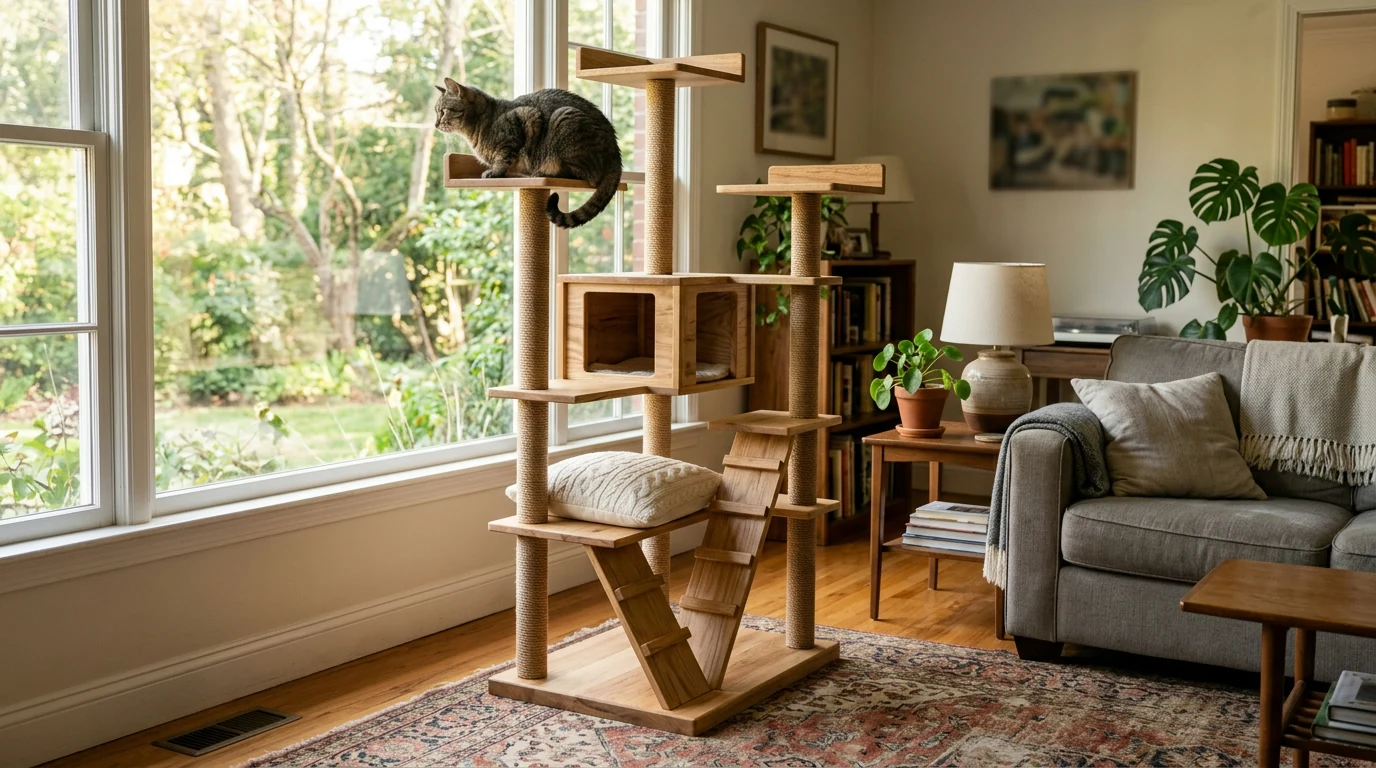 Wood Cat Climbing Frame Guide: Placement, Setup, Tips
